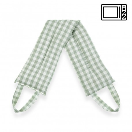 ALMOFADA TÉRMICA VICHY VERDE 61X12