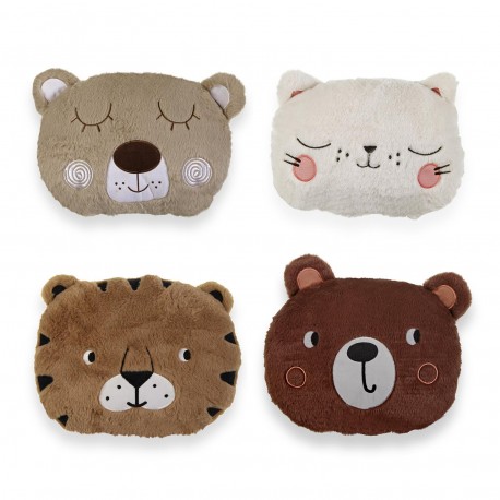 ALMOFADA COM ENCHIMENTO URSO BEGE