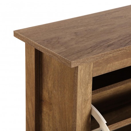 SAPATEIRA 3 GAVETAS COM RATTAN