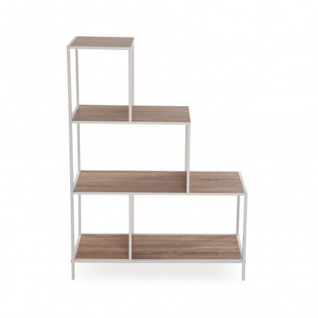 ESTANTE ESCADA 3 PRATELEIRAS BRANCO