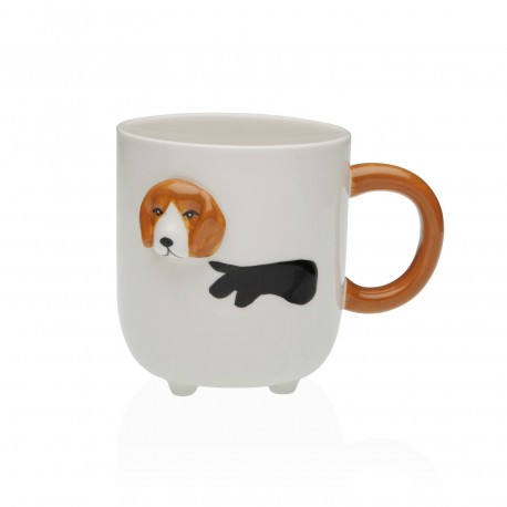 MUG CÃO EM RELEVO