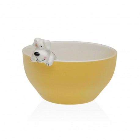 TIGELA CÃO AMARELO TIGELA CÃO AMARELO
