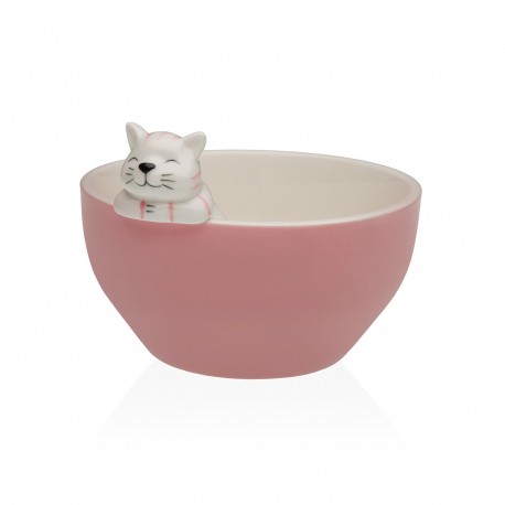TIGELA GATO ROSA TIGELA GATO ROSA