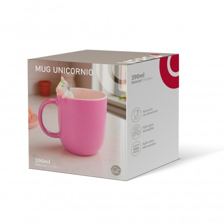 MUG UNICÓRNIO ROSA