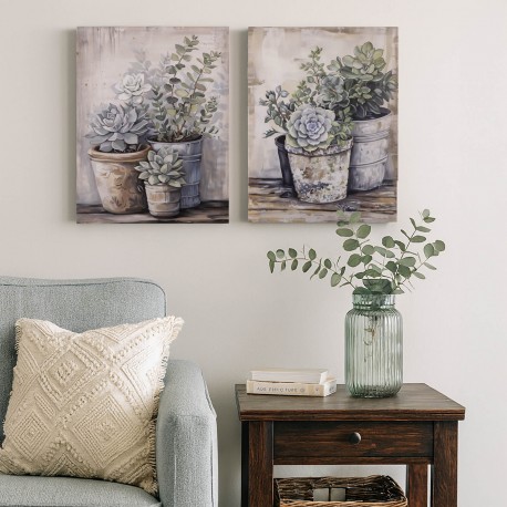 QUADRO JARRÕES 30 X 40