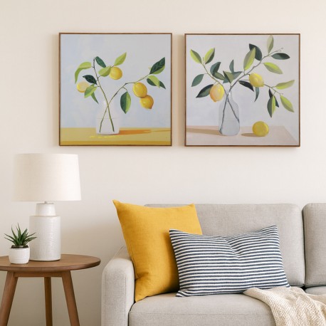 QUADRO LIMÕES 40 X 40