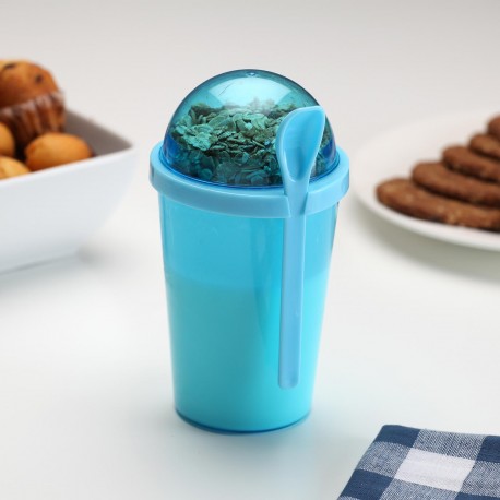 COPO ALIMENTOS COLHER AZUL COPO ALIMENTOS COLHER AZUL