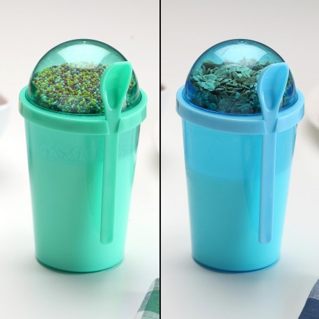 COPO ALIMENTOS COLHER AZUL COPO ALIMENTOS COLHER AZUL