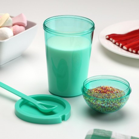 COPO ALIMENTOS COLHER VERDE COPO ALIMENTOS COLHER VERDE