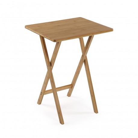 MESA DOBRÁVEL AUXILIAR MADEIRA