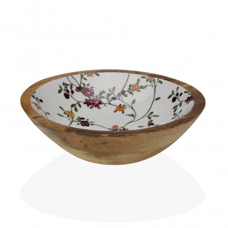 TIGELA ESMALTADA FLORES SILVESTRES