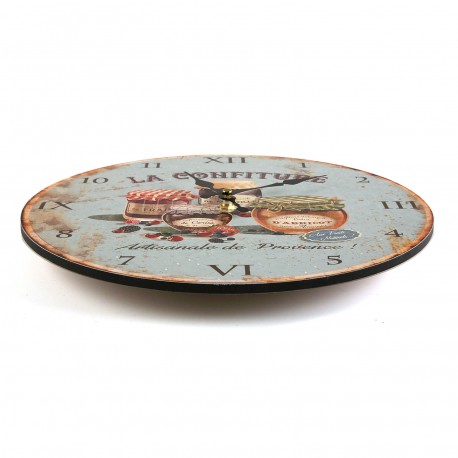 RELOJ DE PARED FLORES