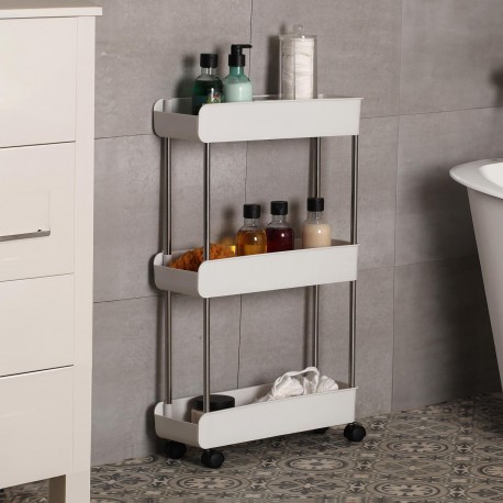 CARRO 3 BALDAS BLANCO