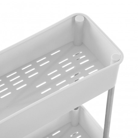 CARRO 3 BALDAS BLANCO