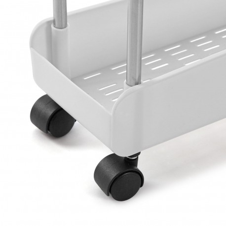 CARRO 3 BALDAS BLANCO