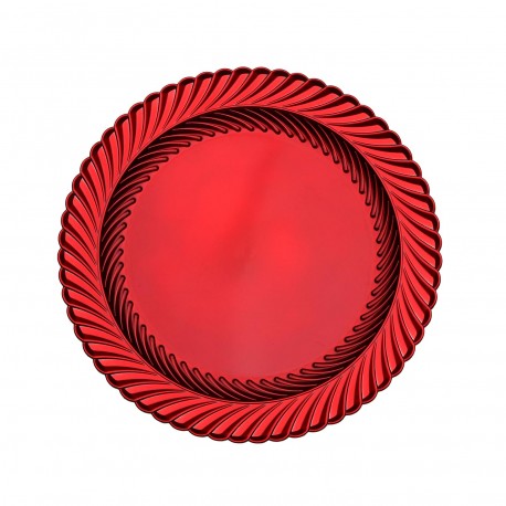 BASE DE PRATO VERMELHO