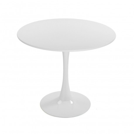 MESA BRANCA MEERA 100 CM MESA BRANCA MEERA 100 CM