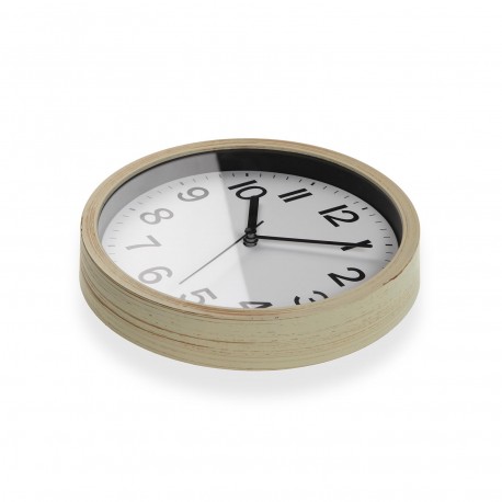 RELÓGIO DE PAREDE SIMIL MADEIRA 22CM RELÓGIO DE PAREDE SIMIL MADEIRA 22CM