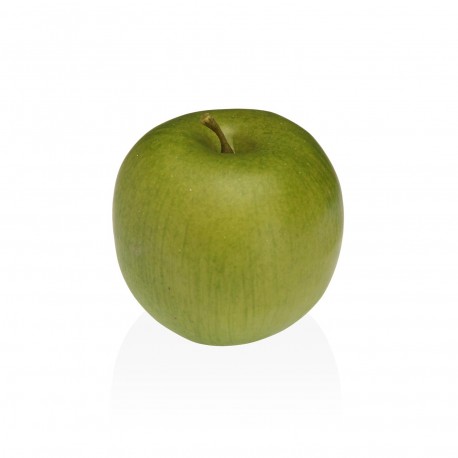 DECORAÇÃO FRUTA MAÇÃ VERDE 9 CM DECORAÇÃO FRUTA MAÇÃ VERDE 9 CM