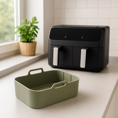 MOLDE RETANGULAR PARA AIRFRYER MOLDE RETANGULAR PARA AIRFRYER