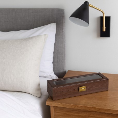 CAIXA RELÓGIOS 6 COMPARTIMENTOS