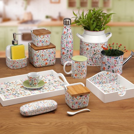 CONJUNTO 4 TAÇAS FLORES