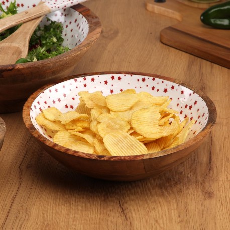 TIGELA GRANDE ESMALTADA "STELLA"