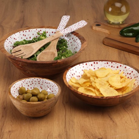 SALADEIRA ESMALTADA "STELLA"