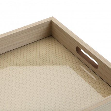 CONJUNTO 3 BANDEJAS MDF CLARO