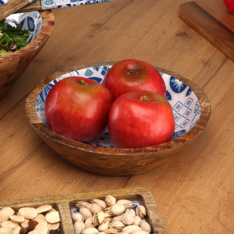 TIGELA GRANDE ESMALTADA AZURITA