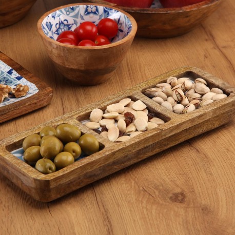 TRAVESSA TRÊS COMPARTIMENTOS AZURITA