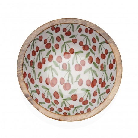 TIGELA GRANDE CHERRIES 30CM DIÂM.