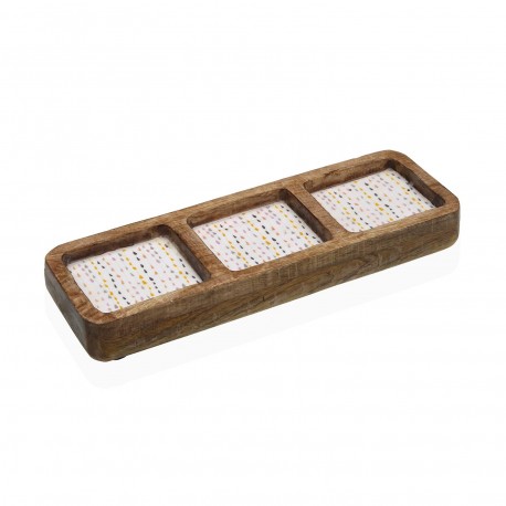 TRAVESSA TRÊS COMPARTIMENTOS NORDIC DROPS