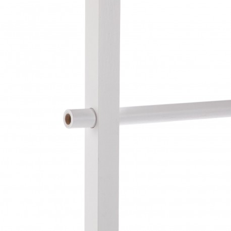 ESCADA TOALHEIRO BAMBU BRANCO