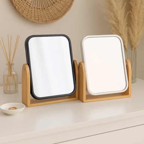 ESPELHO MESA PRETO 1X/3X