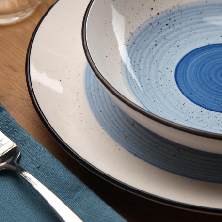 SERVIÇO 18 PEÇAS MORGAN AZUL