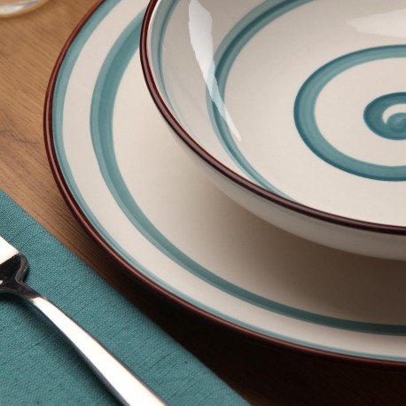 SERVIÇO 18 PEÇAS ENID AZUL