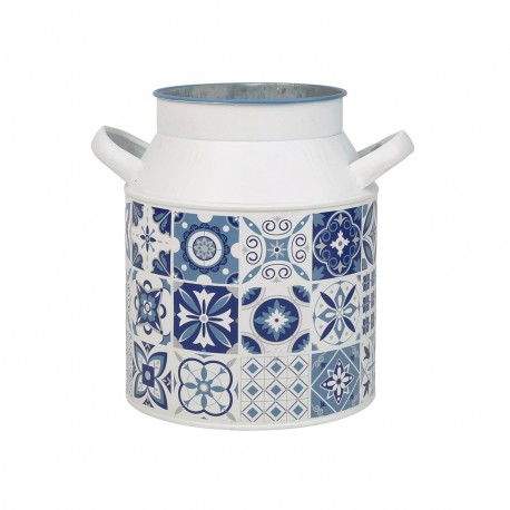 VASO AZURITA METÁLICO