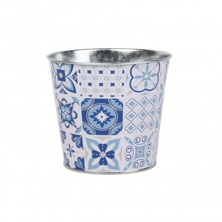 VASO AZURITA METÁLICO S