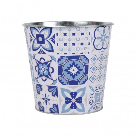 VASO AZURITA METÁLICO XL