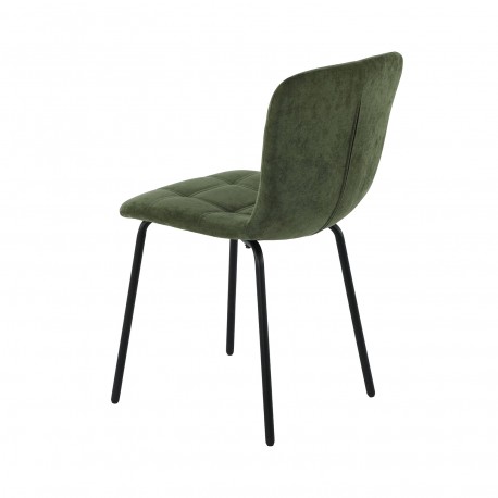 CADEIRA ESTOFADA VERDE