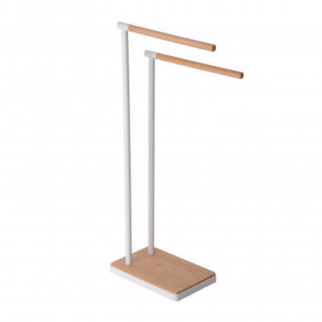 TOALHEIRO DUPLO BAMBU BRANCO