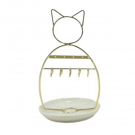 JOALHEIRO DECORATIVO GATO