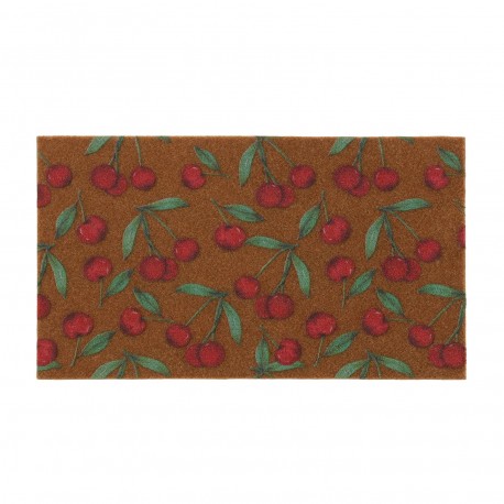 TAPETE DE ENTRADA "CHERRIES" 40X70