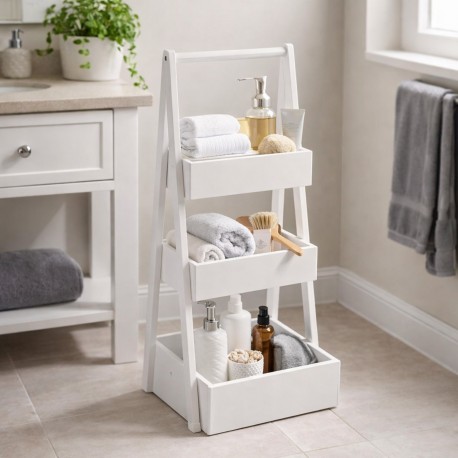 PRATELEIRA 3 PRATELEIRAS BRANCA