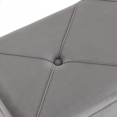 PIE DE CAMA PETTO GRIS