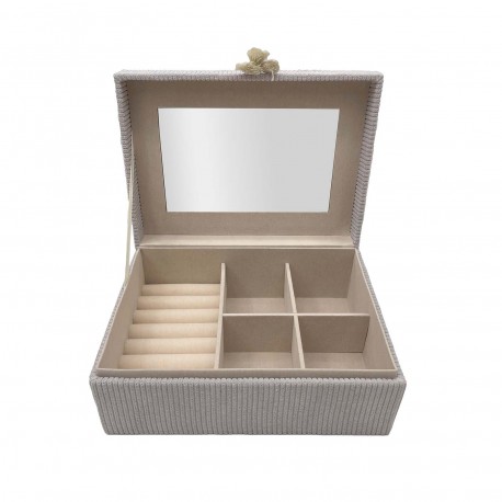 JOALHEIRO VELUDO CINZA