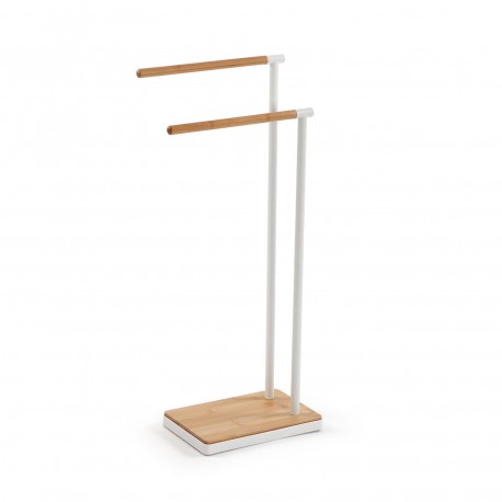 TOALHEIRO DUPLO BAMBU BRANCO