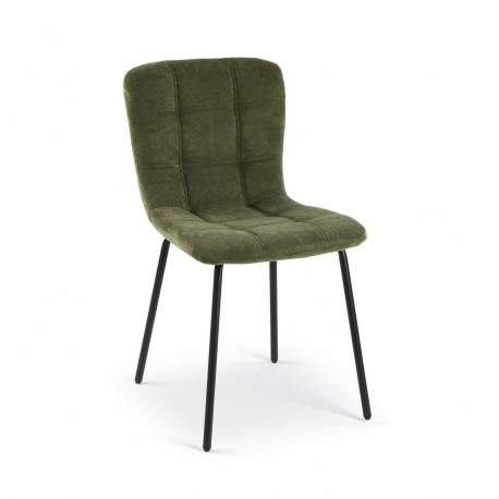 CADEIRA ESTOFADA VERDE