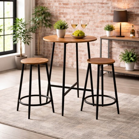 CONJUNTO MESA E 2 CADEIRAS